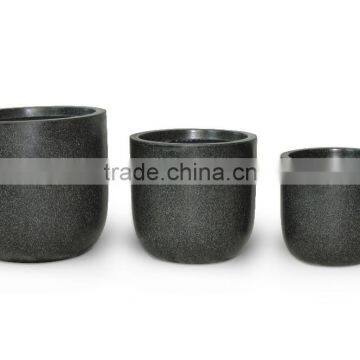 Sandstone Round Outside Garden Nursery Plant Pot photo-2