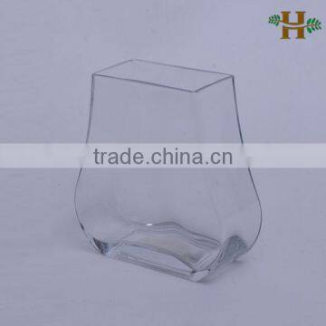 clear small glass vases for flower arrangements, cheap clear glass vases wholesale