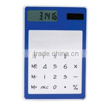 Hot Colorful Touch Screen Plastic Calculator for Business Gift photo-3
