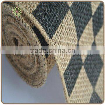 Environmental Jute Roll/natural Jute Ribbon/Hot Sale of Jute With Pattern photo-3