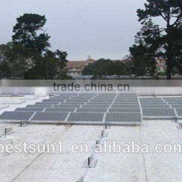 2014 New Design!!! Manufacturer Ground or Rooftop Mounting 2000w Home Use Easy Installed Solar Mounting System photo-4