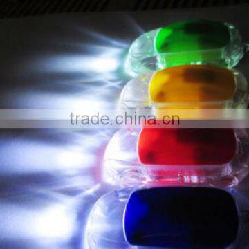 Popular PVC LED car keychain