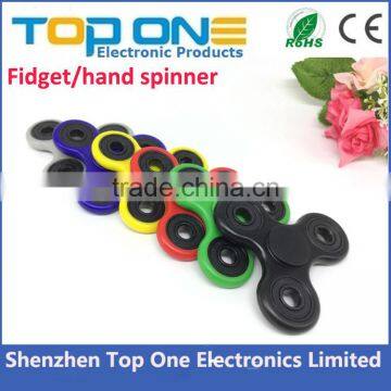 EDC Fidget Toy 608 Bearing Tri Angle 3 Bar Finger Hand Fidget Spinner Adult Causual Decompressive Toys Hand Spinner photo-2