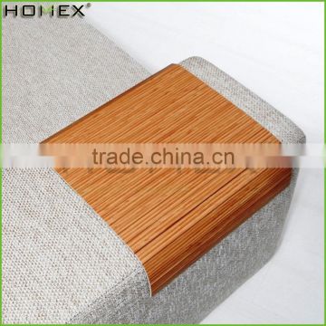 Bamboo Sofa Couch Arm Rest Tray Table Stand Homex_BSCI Factory