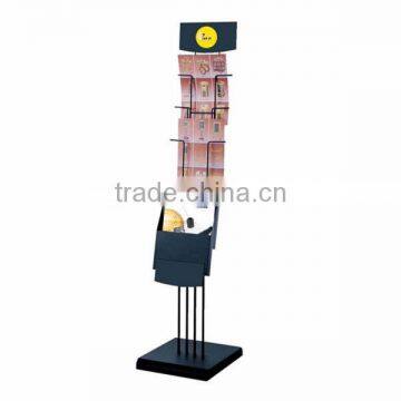 information rack /showroom postcard brochure display stand