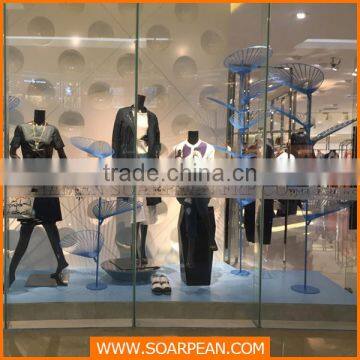 Modern Abstract Metal Tree Sculpture Window Display Props photo-2