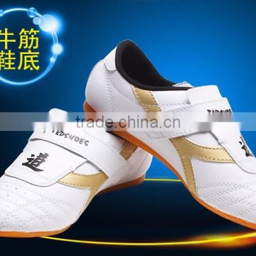 OEM logo direct manufacturer supply good quality white shoes for taekwondo karate