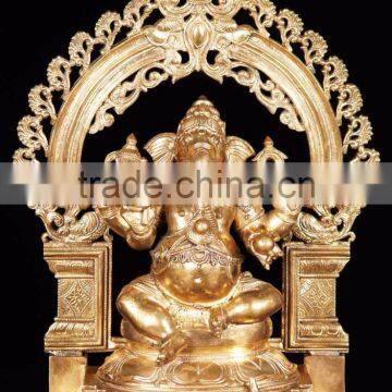 Wholesale Indian Crafts Bronze Ganesha Statue for Sale photo-5