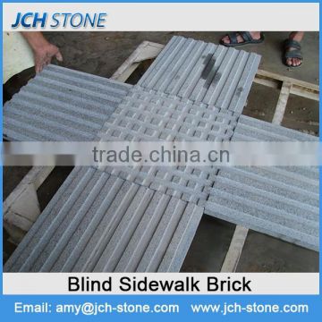 Blind sidewalk granite paving stone