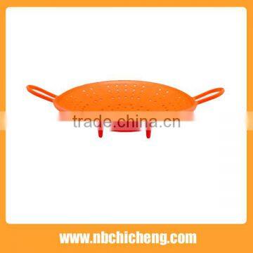 Silicone Kitchen Draining Storage Basket Water-clock Basket Drain Fruits Basket photo-2