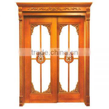 Interior White Oak Single Door Made by Handcarve Luxury and Antique BF11-0515b photo-5