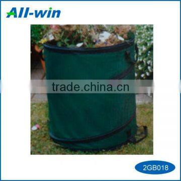 green eco-friendly disposable garden use garbage bag for collecting leaves