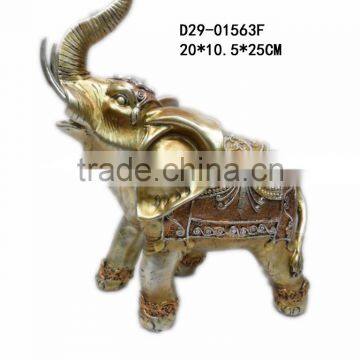 Resin home elephant sculpture