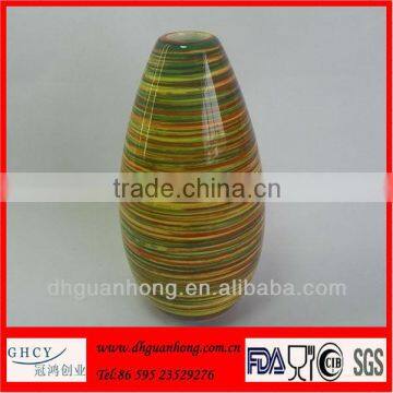 Dolomite Flower Vase Paniting Designs