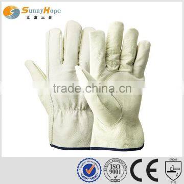 Sunnyhope Work Gloves Leather,leather Hand Welding Gloves photo-3