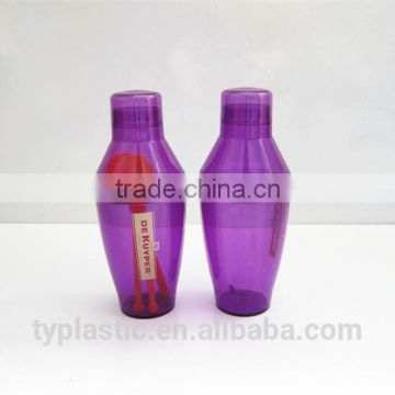 8oz plastic shaker bottle joyshaker for cocktail