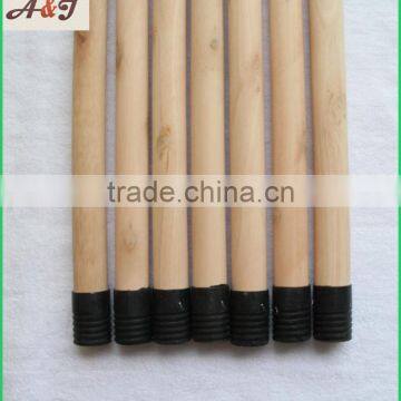 Good Polishing Natrual Wooden Flooring Mop Stick One End Plastic Cap One End Plastic Greece Screw photo-2