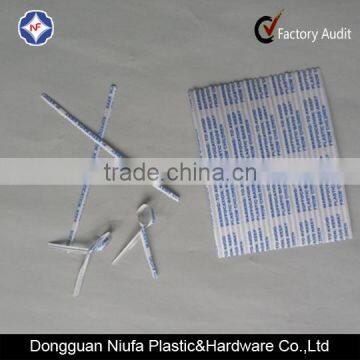 4.8mm Width Single Wire Gang Paper/plastic Twist Tie photo-3