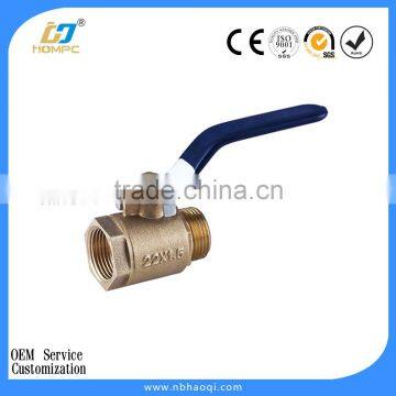 pvc ball valve with brass body