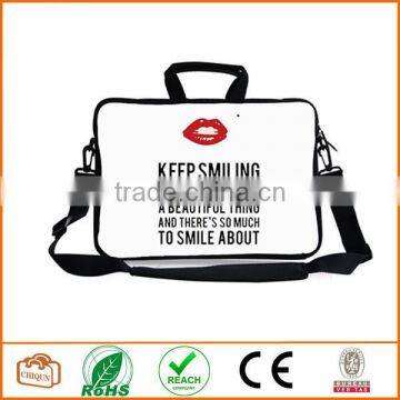 13-Inch Marilyn Monroe Quotations Keep Smiling Waterproof Neoprene Laptop Sleeve Case Bag photo-2
