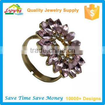 new arrival multiple design MOQ 100pcs in your logo fashion small finger ring jewelry