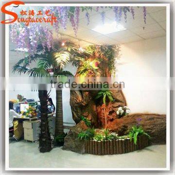 Made in Wooden Fountains Wholesale Fiberglass Glass Waterfall and Fountains Stone Japanese Garden Fountains photo-5