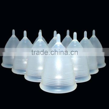 USA Dow Corning Silicone Material Reusable Lady Menstrual Cup photo-3