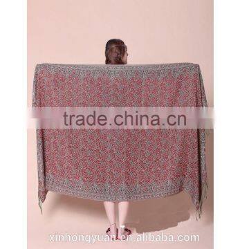 Turkey and India Pashmina Shawl Warm/muslim Prayer Shawl Hijab/wool Cashmere Shawl Scarf photo-3