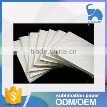 high transfer rate dye sublimation paper roll for sportswear.