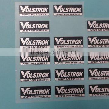 Custom Printing PVC Clothing Heat Transfer Label photo-3