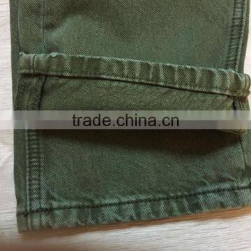 GZY New Fashion Green Men Ripped Jeans For South America Stock photo-6