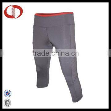 3/4 spandex sexy compression running pants