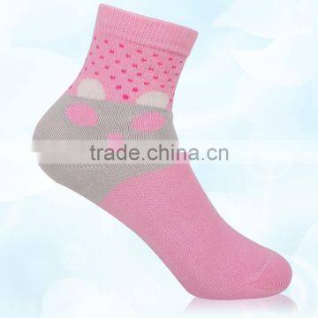 color cartoon new born baby cotton sock