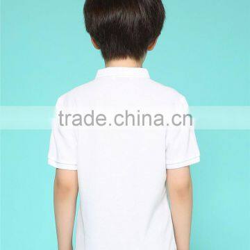 Fashion New 2016 Boys T Shirts White Casual Boys t Shirt /polo t Shirts Kids Brand With Short Sleeve photo-5