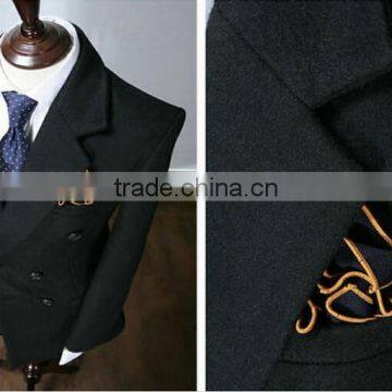2014 Double-Breasted New Season Lastest Design Slim Fit Mens Cashmere Men Coat photo-2