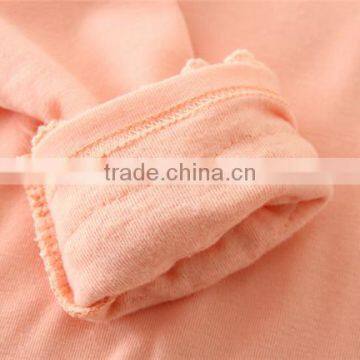 Beautiful Baby Tops Pink Lace Neck Design Blouse Kid Girl Clothing Baby Winter Girl T-shirt Kid Clothing Sales photo-6