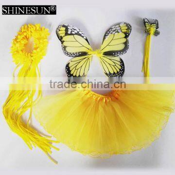 Wholesale Lovely Butterfly Fairy Wings Tutu Costume Sets photo-2