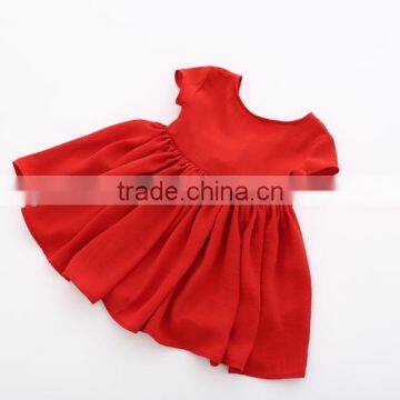 Boutique Children Clothing Green Ruffle Dress Girl Princess Dresses Wholesale photo-5