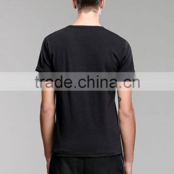 2017 Fashion Design Clothing Hip Hop Style Sublimation Black Shirt Sleeve Oversized Tshirt photo-2