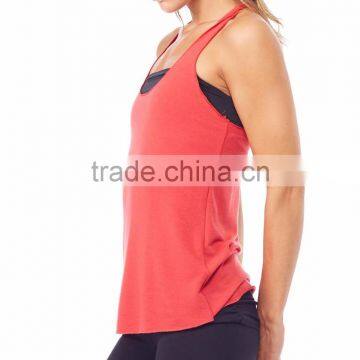 2016 Wholesale Sexy Tank Top Ladies Bodybuilding Custom Gym Stringer Vest