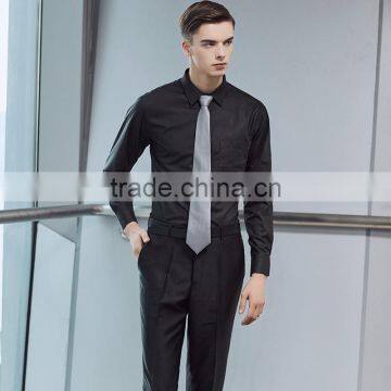China Casual Custom Made Fashion Men Cheap Long Sleeve Dress Shirts photo-3