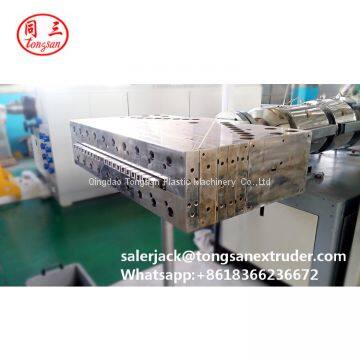 China Top5 WPC PVC hollow door board production line