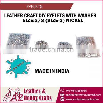 Leather Craft DIY Eyelets with Washer