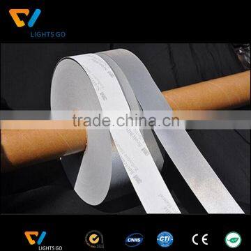 High Visibility 3m Scotchlite Reflective Fabric Tape for Clothing Sew on photo-2