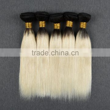 New product wholesale 1b/613 colored two tone hair weave