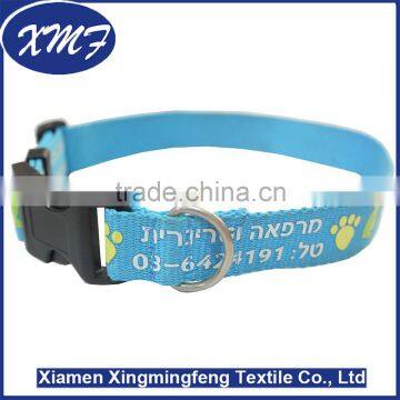 Multi Stitched Sublimation Printed Nylon Pet Collars, Wholesale Dog Leash photo-4
