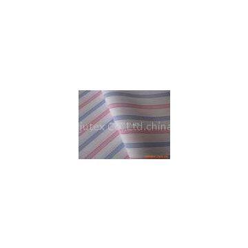 Stable quality Mini Dobby Cotton Yarn Dyed Fabric, Plain Weave Stripe For Fashion Clothes