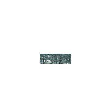 Steel grating platform