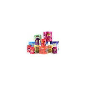 Full Body Clear Shrink Film Polystyrene Sleeve 45m Drink Bottle / Wine Glass Bottle