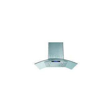 36 inch Wall Mount Range Hood , Glass Exhaust Hood baffle filter